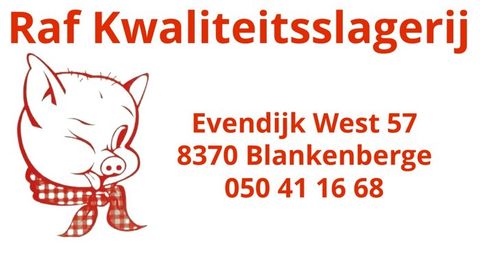 Logo Slagerij Raf